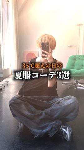 「アイテム（ウォレットチェーン）」を使った、ゆーきさん（メンズ・175cm・20代）の夏コーディネート