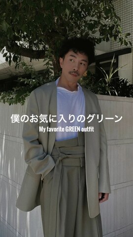 MIXSEVENのアイテムを使った　MATSU  MAKOTOさんのファッション動画