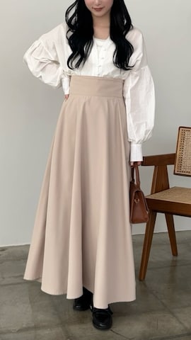 「nouvellemoi（ヌーベルモイ）のアイテム」を使った、ぽんさん（レディース・161cm）の春コーディネート