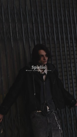 ライダースジャケットを使ったAranさんのファッション動画