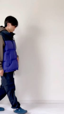 FIRST DOWNのパンツを使ったヨコちゃんさんのファッション動画