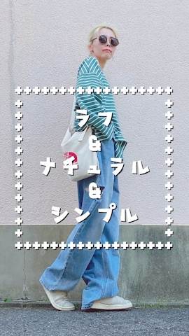 「アイテム（チーク）」を使った、yuiteetoyolさん（レディース・160cm）の春コーディネート