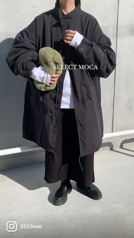 モッズコートを使ったsonさんのファッション動画