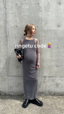 「アイテム（チョーカー）」を使った、sonさん（レディース・159cm）の春コーディネート