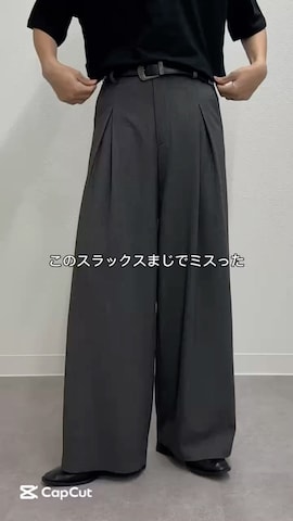 「アイテム（スラックス）」を使った、koheyさん（メンズ・176cm）の春コーディネート