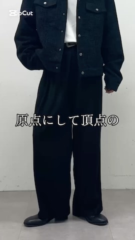 「アイテム（スラックス）」を使った、koheyさん（メンズ・176cm・20代）の秋コーディネート