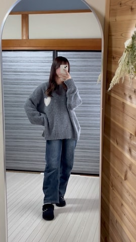 「SONA（ソナ）のアイテム（デニムパンツ）」を使った、soaさん（レディース・154cm）の春コーディネート