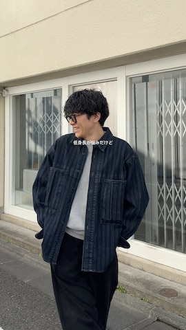 STUDIO NICHOLSONのアイテムを使ったしゃちょーさんのファッション動画