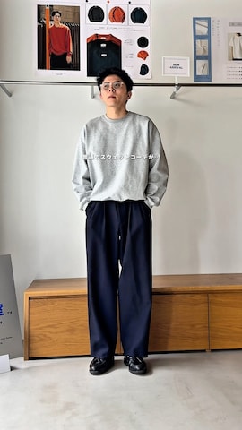 「アイテム（ベスト）」を使った、しゃちょーさん（メンズ・169cm）の秋コーディネート