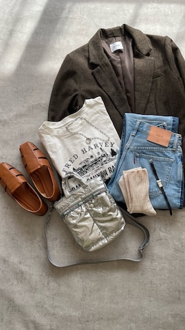 ACYMのジャケット/アウターを使ったa__yaさんのファッション動画