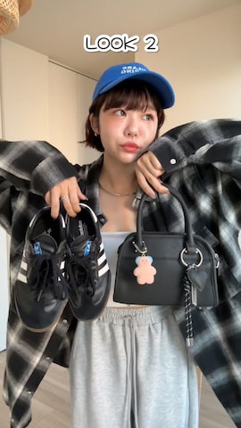 「アイテム（スリッポン）」を使った、UKIさん（レディース・155cm）の秋コーディネート