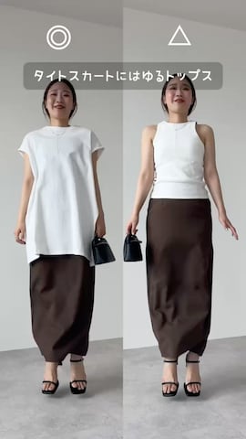 recaのニット/セーターを使ったrecastaffさんのファッション動画