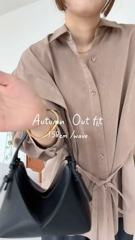 recaのシャツ/ブラウスを使ったrecastaffさんのファッション動画