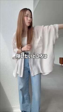 recaのシャツ/ブラウスを使ったrecastaffさんのファッション動画
