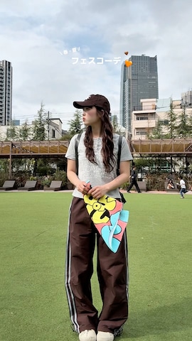 「夏フェス」｜ひいなさん（レディース・165cm）の春コーディネート