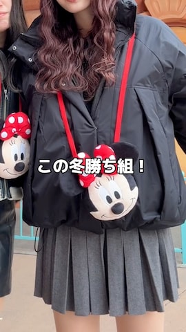 「アイテム（ダウンジャケット/コート）」を使った、ひいなさん（レディース・165cm）の冬コーディネート