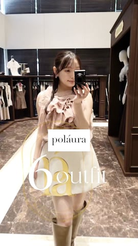 polauraのアイテムを使ったうさぎさんのふくさんのファッション動画