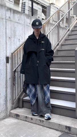 DRIES VAN NOTENのアイテムを使ったUminaさんのファッション動画