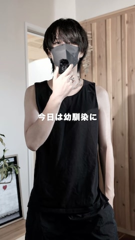 RUUBONのスラックスを使ったhopeさんのファッション動画