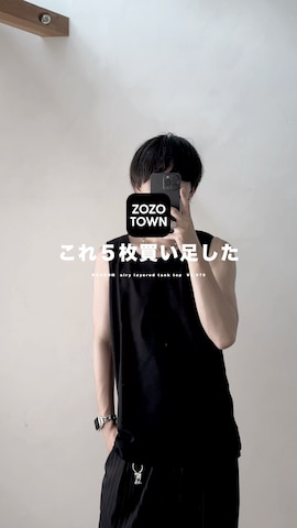 RUUBONのタンクトップを使ったhopeさんのファッション動画