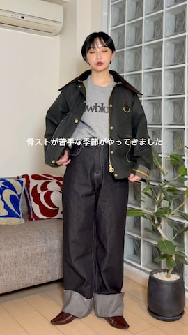 オクユウカさんのファッション動画