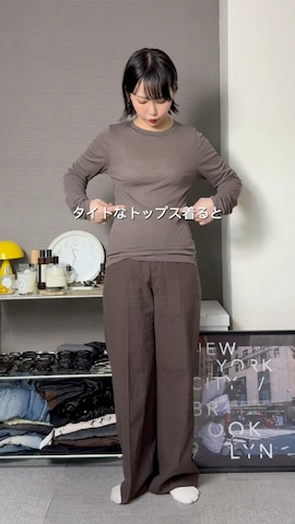 「アイテム（パンプス）」を使った、オクユウカさん（レディース・159cm・20代）の秋コーディネート