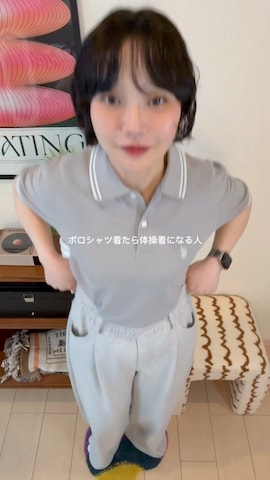 U.S. POLO ASSN.のアイテムを使ったオクユウカさんのファッション動画