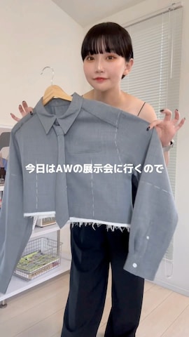 「アイテム（ハンドバッグ）」を使った、オクユウカさん（レディース・159cm）の秋コーディネート