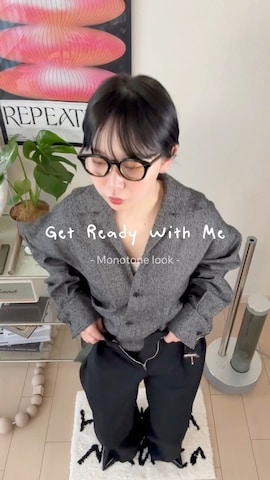 DRAWのアイテムを使ったオクユウカさんのファッション動画