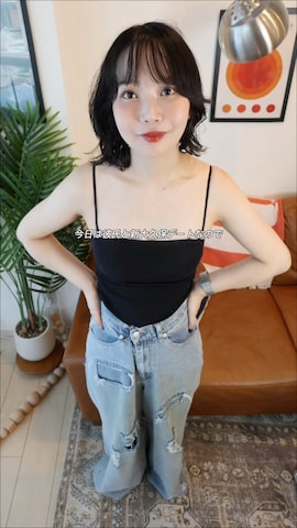 EMISのアイテムを使ったオクユウカさんのファッション動画
