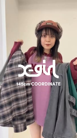 「アイテム（カーゴパンツ）」を使った、Fukuo Yuukaさん（レディース・145cm）の秋コーディネート