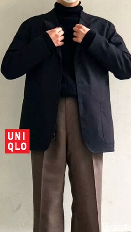 noir et blancのニット/セーターを使ったゆう　インスタ7万人さんのファッション動画