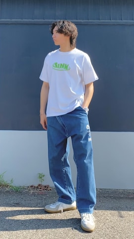 SHAREEFのパンツを使ったざわ_低身長男子styleさんのファッション動画