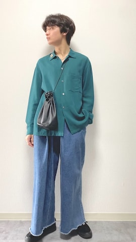 「アイテム（ブローチ/コサージュ）」を使った、ざわ_低身長男子styleさん（メンズ・163cm）の春コーディネート