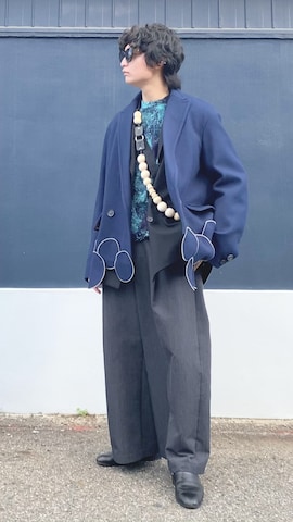 スリッポンを使ったざわ_低身長男子styleさんのファッション動画