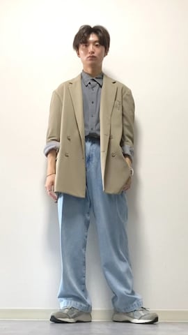 ざわ_低身長男子styleさんのファッション動画
