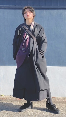 soeのバッグを使ったざわ_低身長男子styleさんのファッション動画