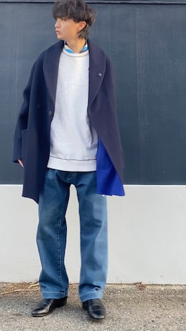 SHAREEFのパンツを使ったざわ_低身長男子styleさんのファッション動画