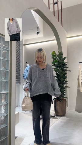 LARUTAのアイテムを使ったMAOさんのファッション動画