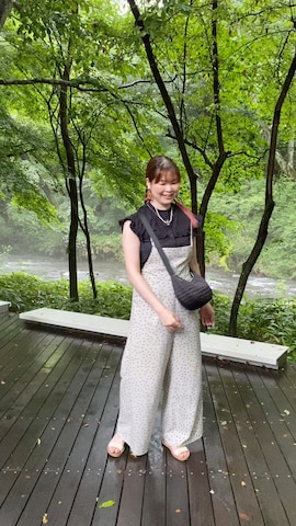 「アイテム（リング）」を使った、北澤 希世子さん（レディース・165cm・30代）の夏コーディネート