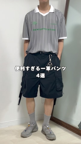 INTERPLAYのパンツを使ったたいがさんのファッション動画