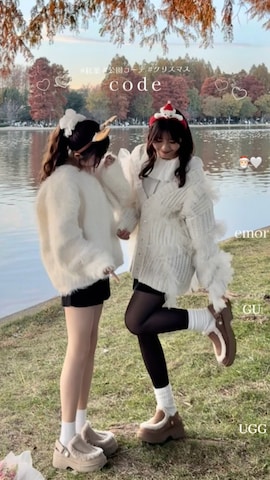 「アイテム（シューズ）」を使った、れいぴ🐥🍨さん（レディース・158cm・10代）の秋コーディネート