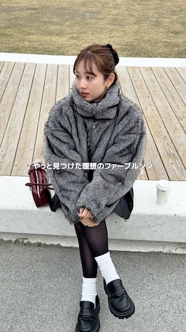 ブルゾンを使ったシホ🌷さんのファッション動画