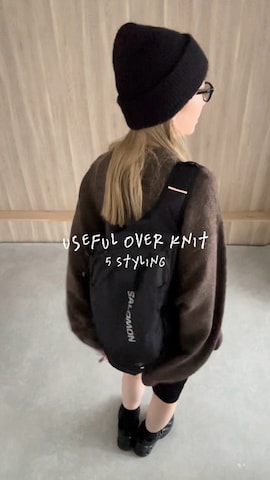 SALOMONのアイテムを使ったYUKAさんのファッション動画