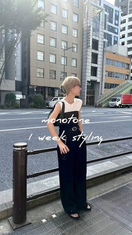 その他トップスを使ったYUKAさんのファッション動画