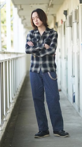 Schott hickory オールドヒッコリー TAKUYA∞ 着用 パンツ schott