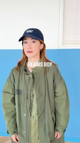 ジャケット/アウターを使ったBEAMS BOYさんのファッション動画