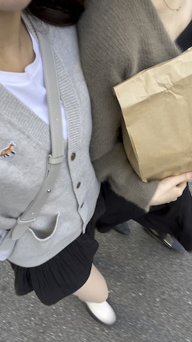 Maison Kitsuneのカーディガン/ボレロ（グレー系）を使った人気
