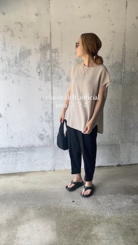 Javaのトップスを使ったchappyさんのファッション動画