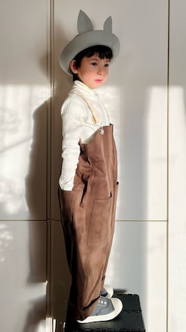 「アイテム（ジャンパースカート）」を使った、なな✿こうさん（キッズ・110cm）の冬コーディネート